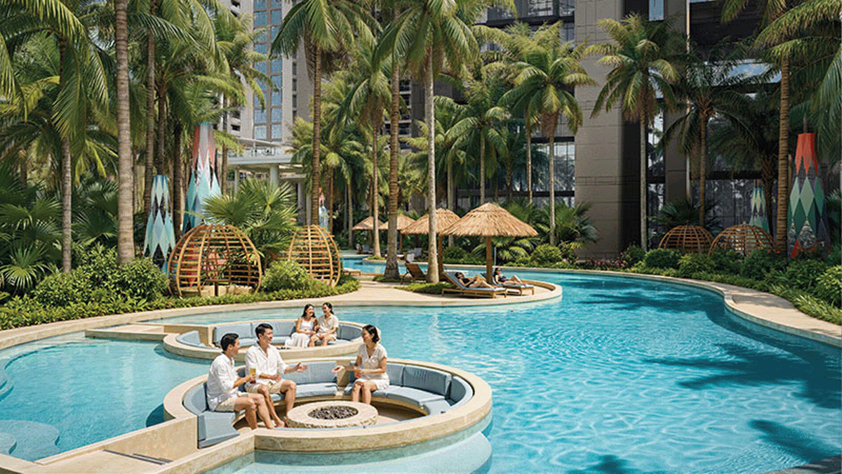 Cụm bể bơi Alumi Garden Pool - ảnh 2